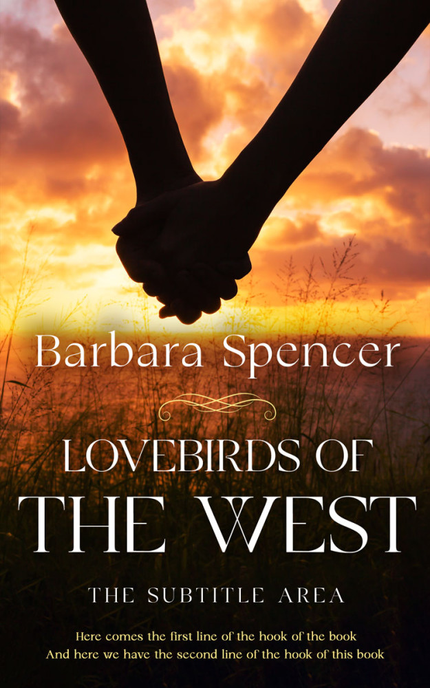 Front view of Crowshead #11471 - Premade Romance Book Cover