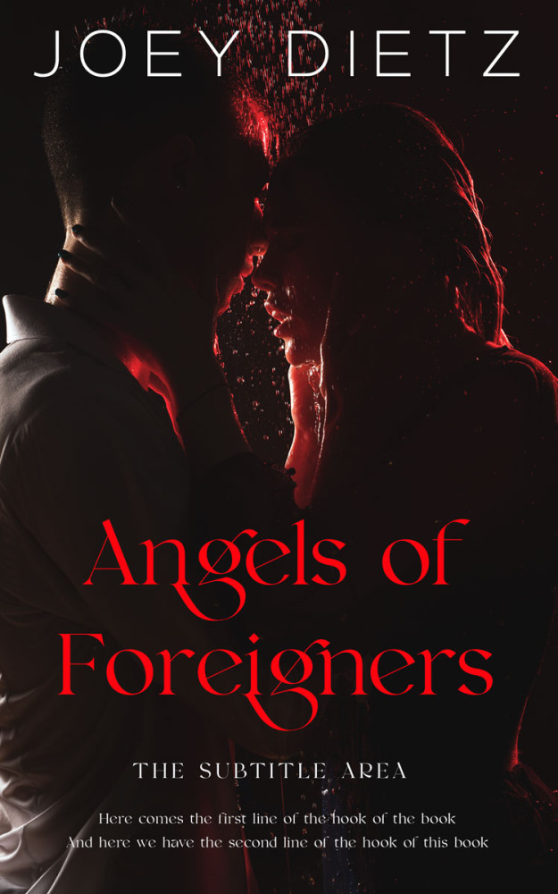 Front view of Cocoa Brown #11491 - Premade Erotica Book Cover | BookCoverZone