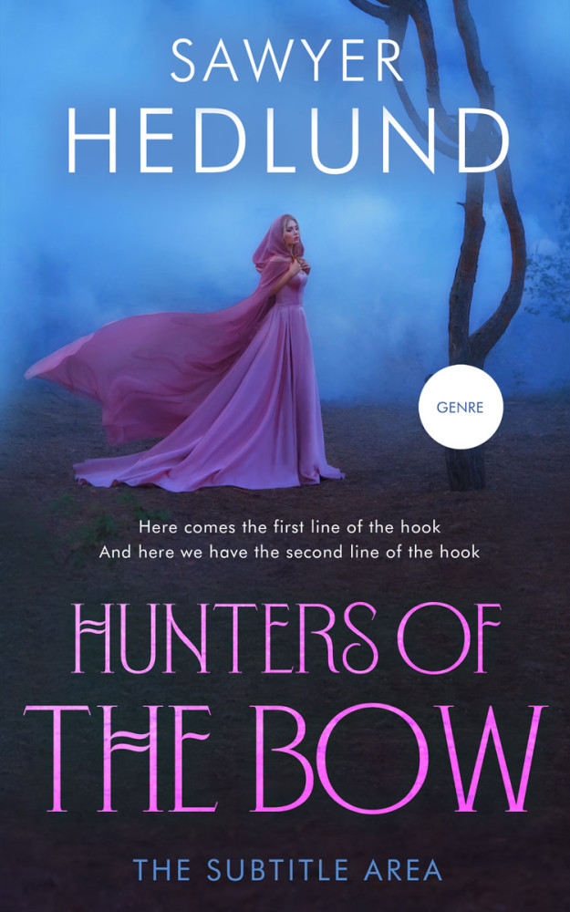 Front view of Charade #11561 - Premade Mystery & Thriller & Suspense Book Cover