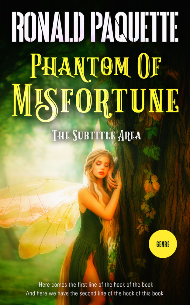 Front view of Onion #11604 - Premade Fantasy Book Cover | BookCoverZone