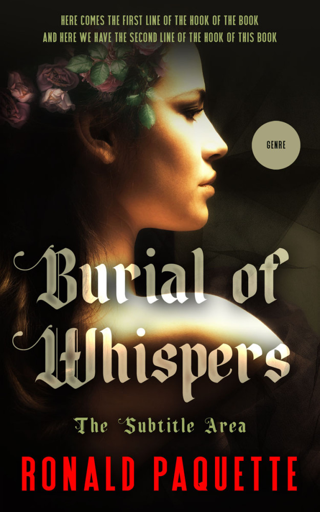 Front view of Antique Brass #11614 - Premade Fantasy Book Cover