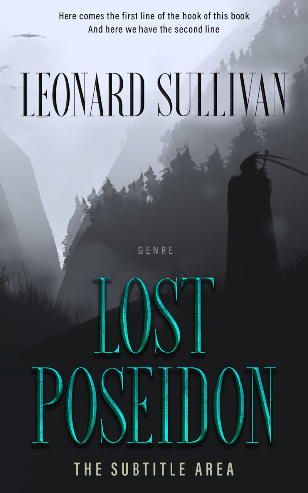 Front view of Botticelli #11627 - Premade Science Fiction Book Cover