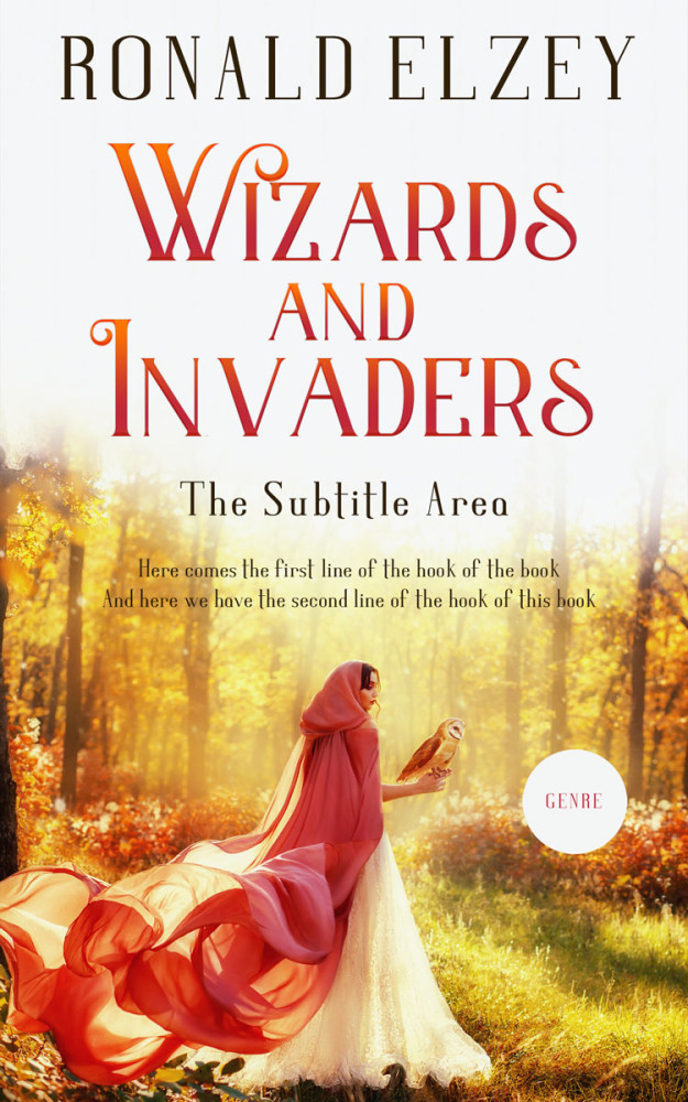 Front view of Spring Wood #11631 - Premade Fantasy Book Cover