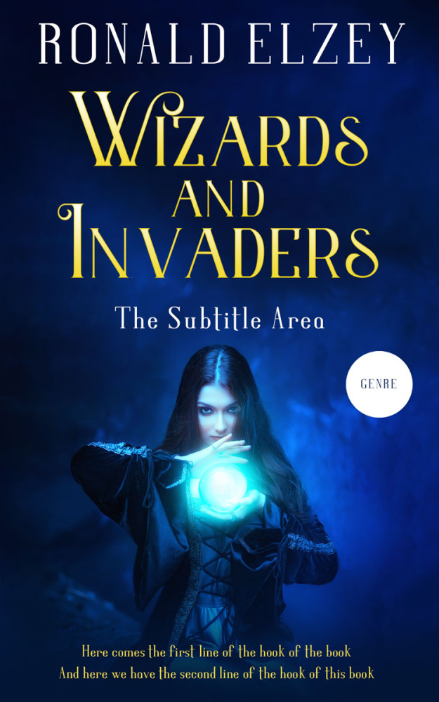 Front view of Deep Cove #11634 - Premade Fantasy Book Cover | BookCoverZone