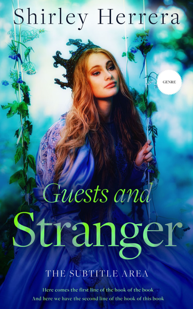 Front view of Pumice #11770 - Premade Fantasy Book Cover