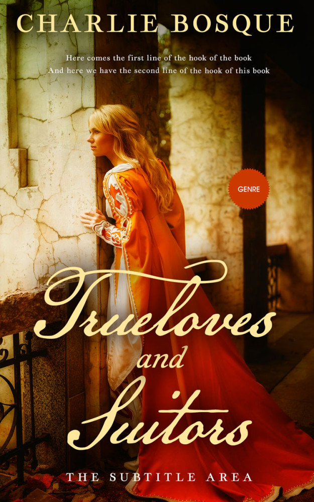 Front view of Tumbleweed #11802 - Premade Historical Book Cover | BookCoverZone