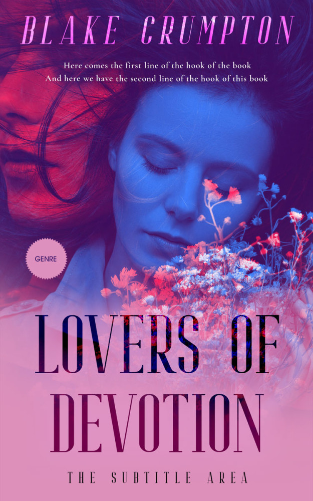 Front view of Can Can #11821 - Premade Romance Book Cover