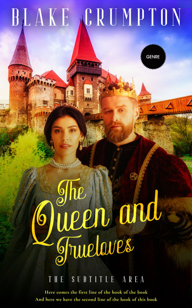 Front view of Calico #11833 - Premade Historical Book Cover