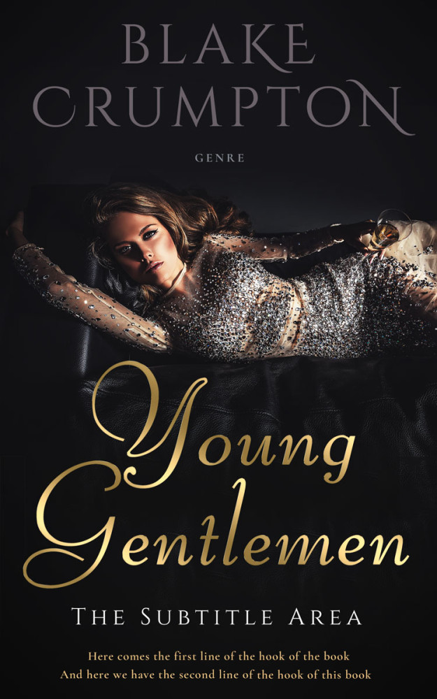 Front view of Baltic Sea #11845 - Premade Chick Lit Book Cover