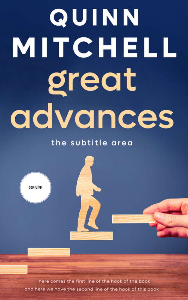 Front view of San Juan #11882 - Premade Self-Improvement & Self-Help Book Cover