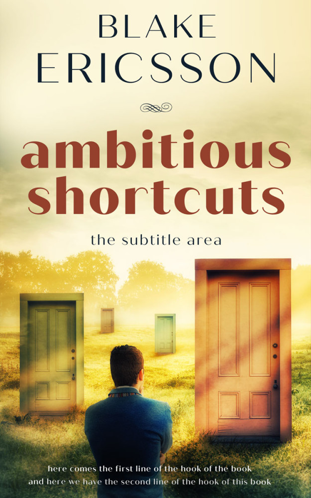 Front view of Heavy Metal #11896 - Premade Self-Improvement & Self-Help Book Cover