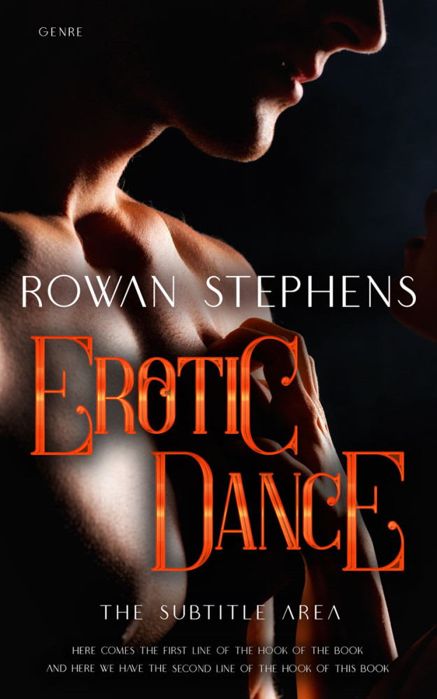 Front view of Japonica #11953 - Premade Erotica Book Cover