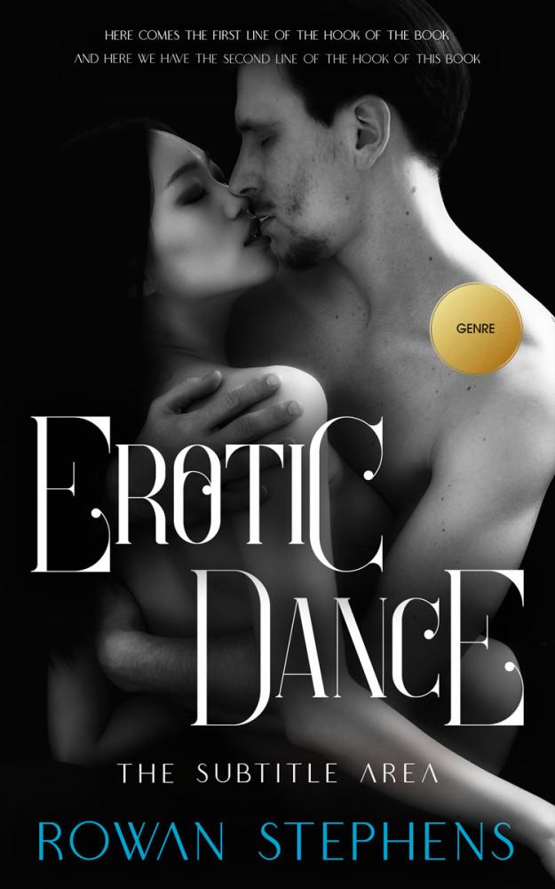 Front view of Woodsmoke #11960 - Premade Erotica Book Cover