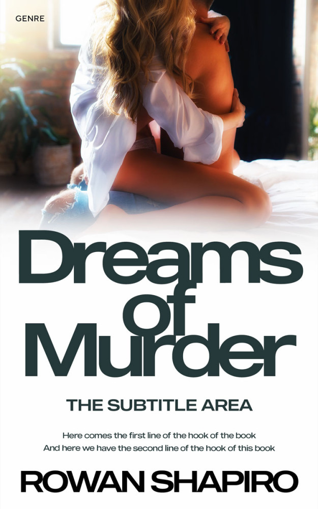 Front view of Pearl Bush #11985 - Premade Erotica Book Cover