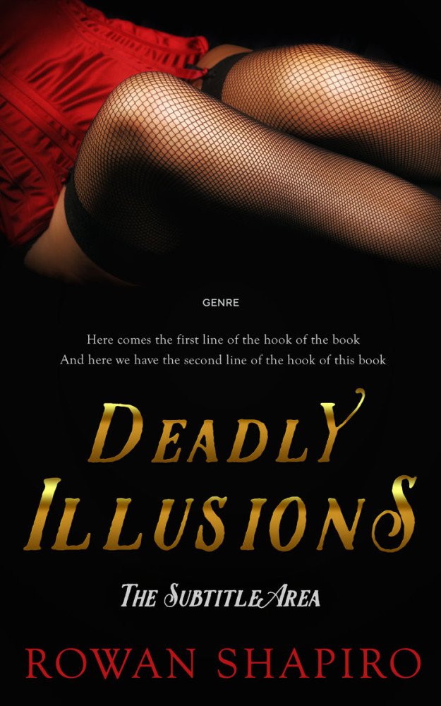 Front view of Santa Fe #12012 - Premade Erotica Book Cover