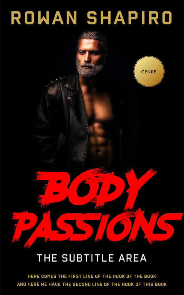 Front view of Alizarin Crimson #12030 - Premade Erotica Book Cover