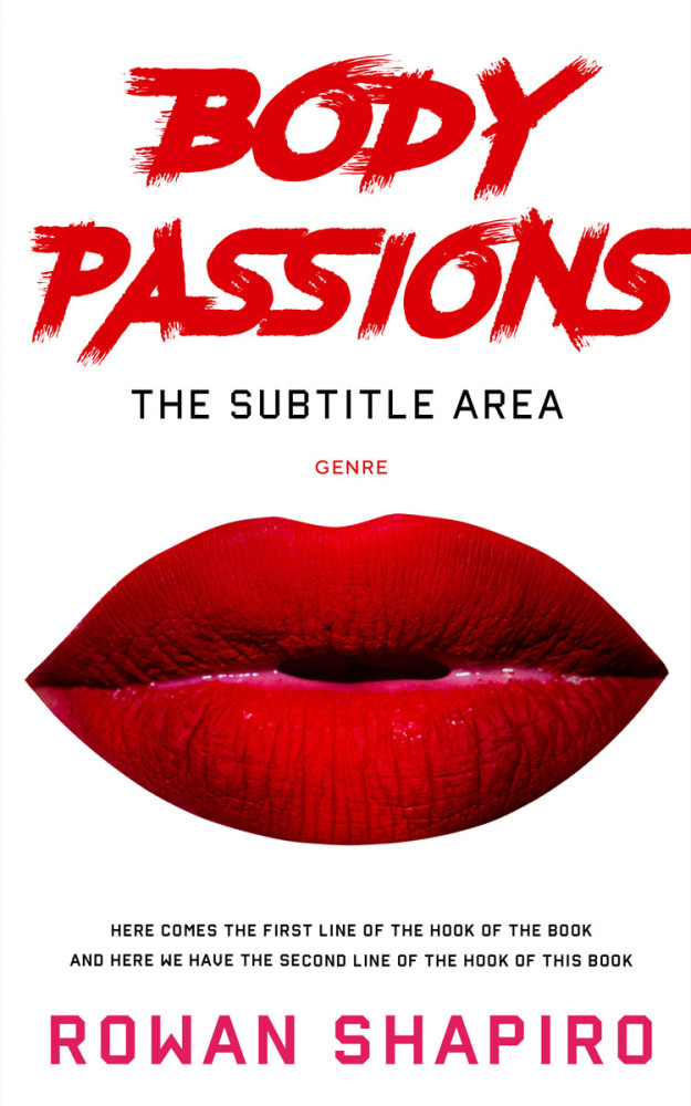 Front view of Monza #12031 - Premade Erotica Book Cover