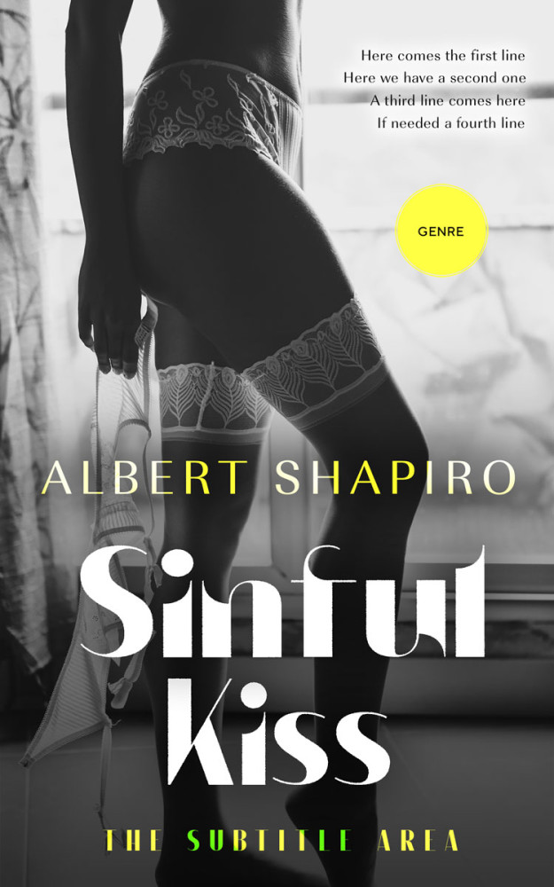 Front view of Westar #12047 - Premade Erotica Book Cover