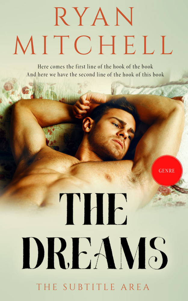 Front view of Tana #12049 - Premade Erotica Book Cover