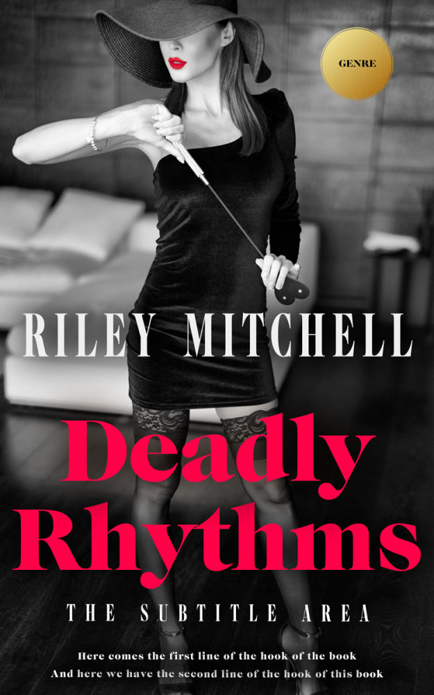 Front view of Charm #12071 - Premade Erotica Book Cover | BookCoverZone