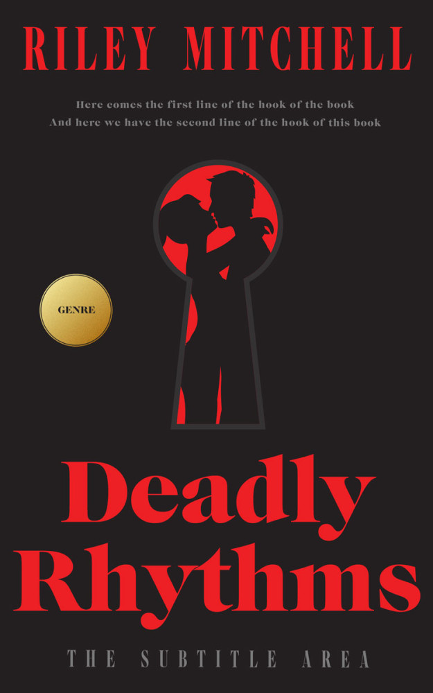 Front view of Thunder #12075 - Premade Erotica Book Cover