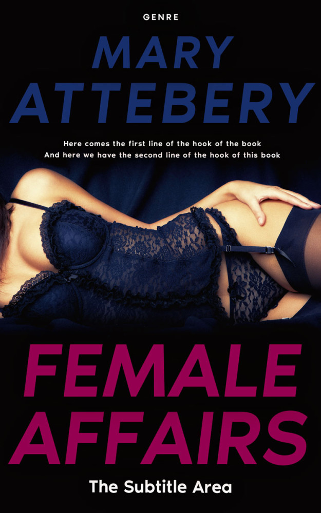 Front view of Cadillac #12097 - Premade Erotica Book Cover