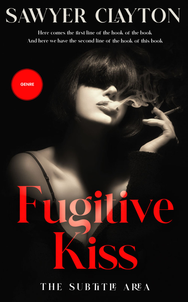 Front view of Sunglo #12109 - Premade Erotica Book Cover