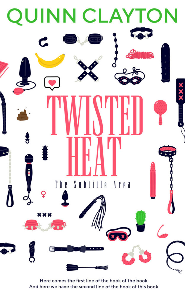 Front view of Soft Peach #12117 - Premade Erotica Book Cover