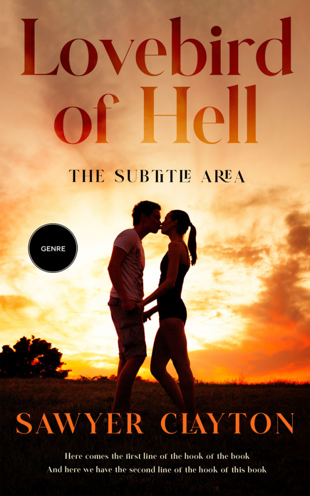 Front view of Crowshead #12141 - Premade Romance Book Cover | BookCoverZone