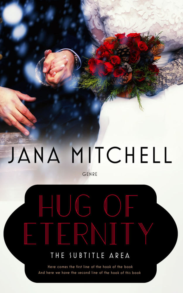 Front view of Thunder #12164 - Premade Romance Book Cover