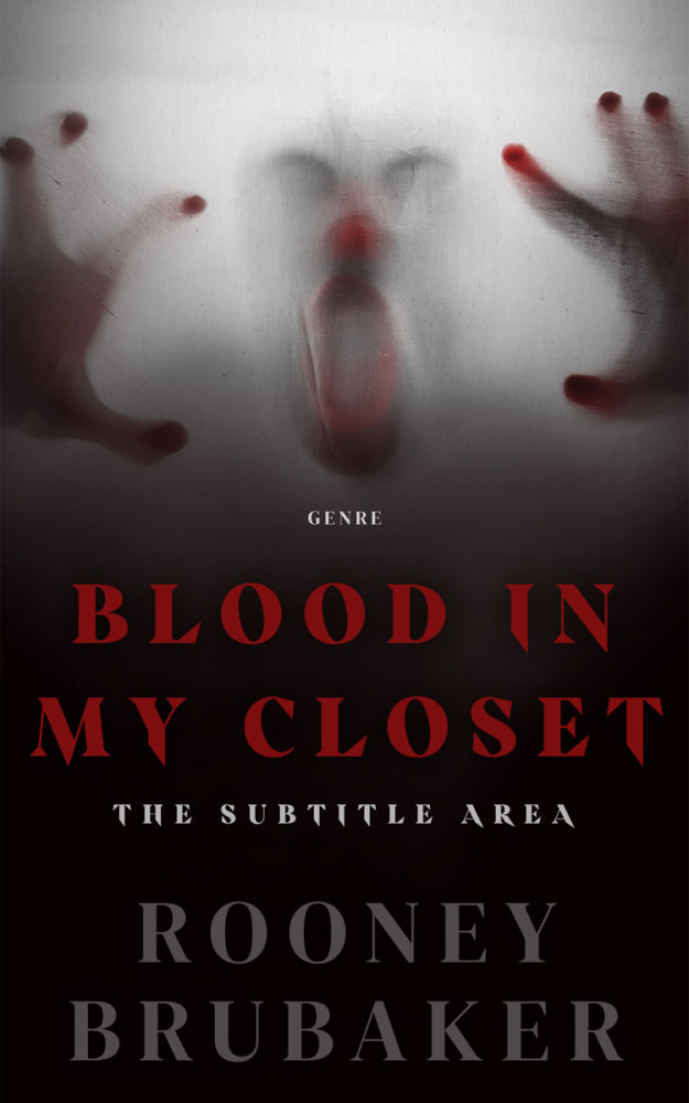 Front view of Silver #12205 - Premade Mystery & Thriller & Suspense Book Cover