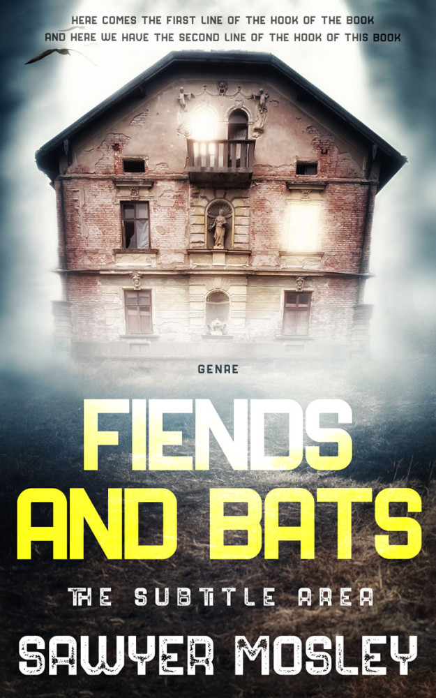 Front view of Ash #12262 - Premade Horror Book Cover | BookCoverZone