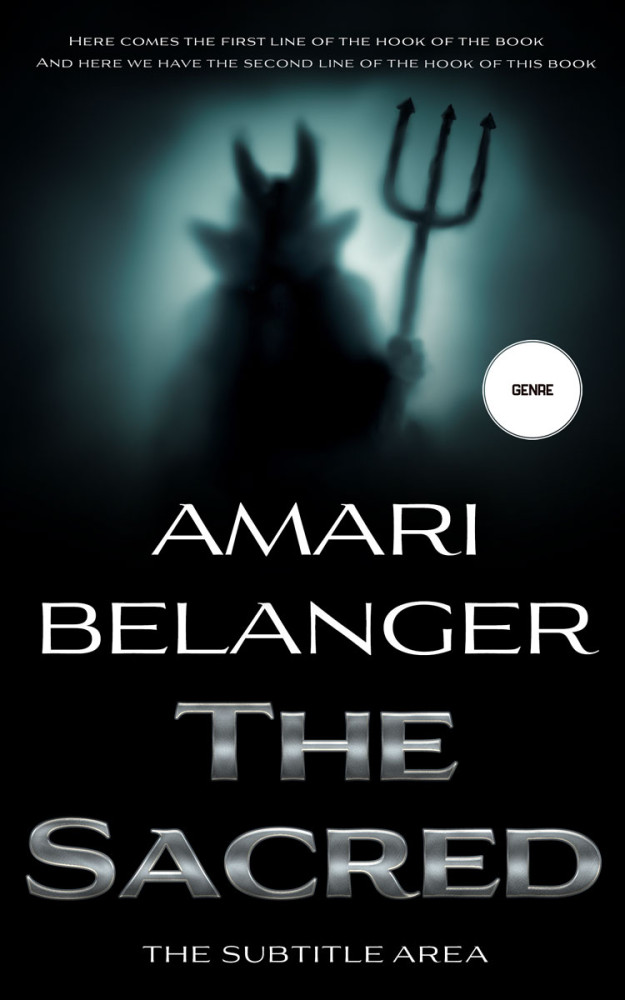 Front view of Bunker #12269 - Premade Fantasy Book Cover