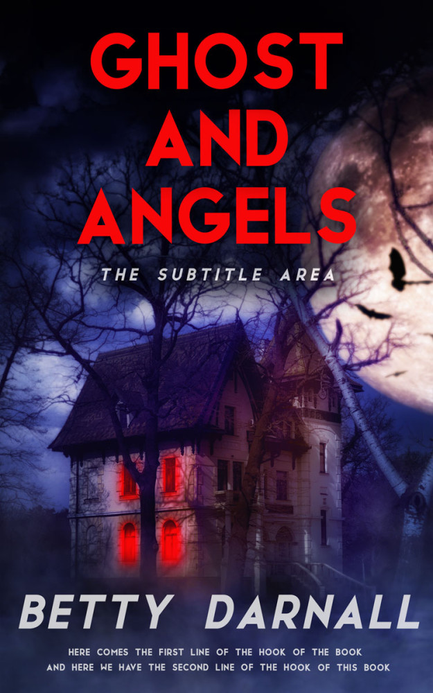 Front view of Revolver #12301 - Premade Fantasy Book Cover