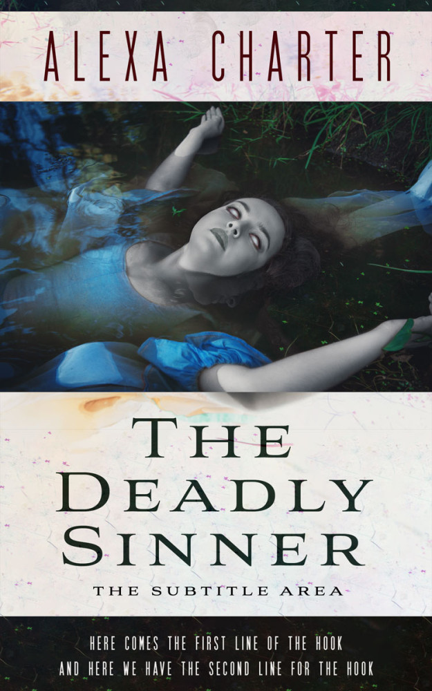 Front view of Outer Space #12329 - Premade Fantasy Book Cover