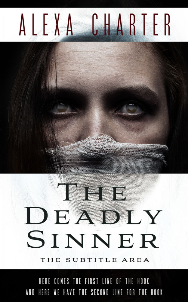 Front view of Swiss Coffee #12331 - Premade Horror Book Cover