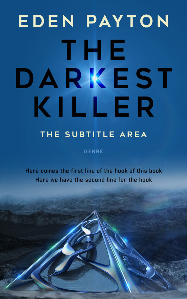 Front view of St Tropaz #12403 - Premade Science Fiction Book Cover