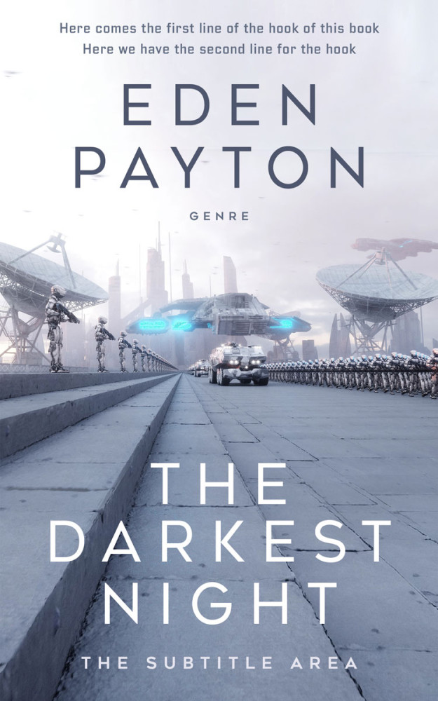 Front view of Regent Gray #12407 - Premade Apocalyptica Book Cover