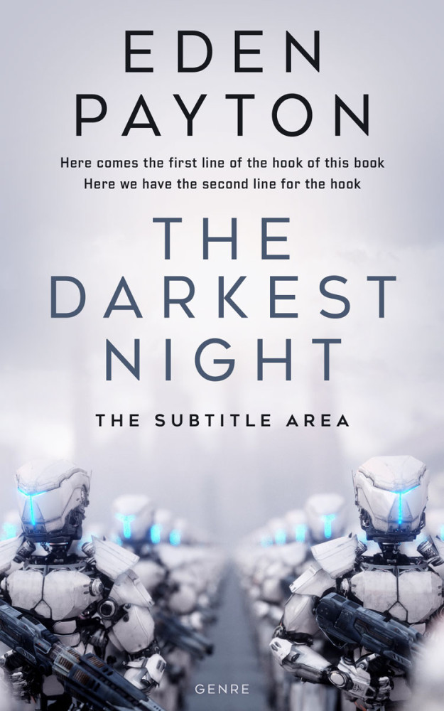 Front view of Mischka #12408 - Premade Apocalyptica Book Cover