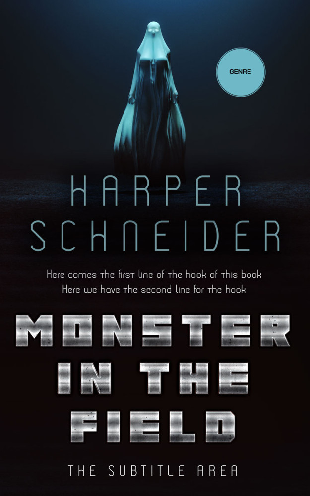 Front view of Woodsmoke #12441 - Premade Horror Book Cover | BookCoverZone