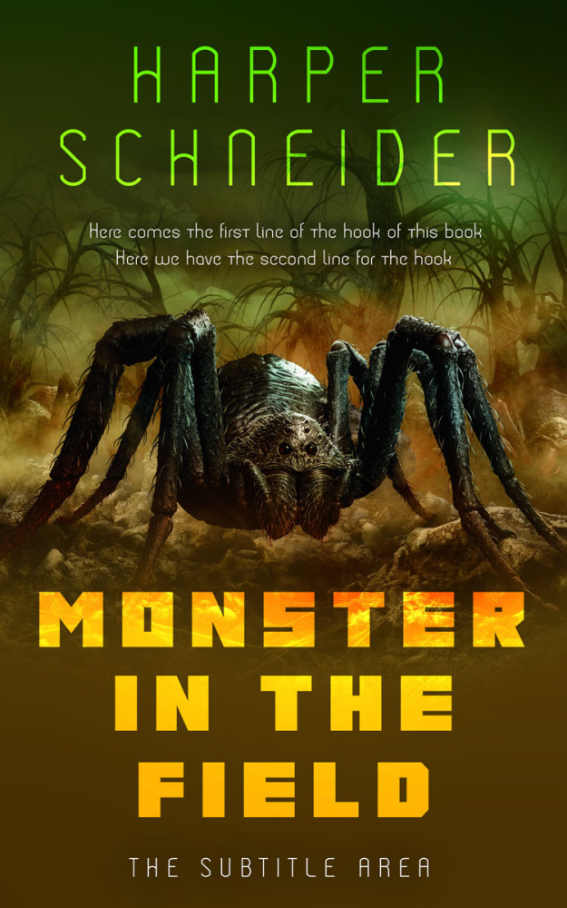 Front view of Bronze #12443 - Premade Fantasy Book Cover | BookCoverZone