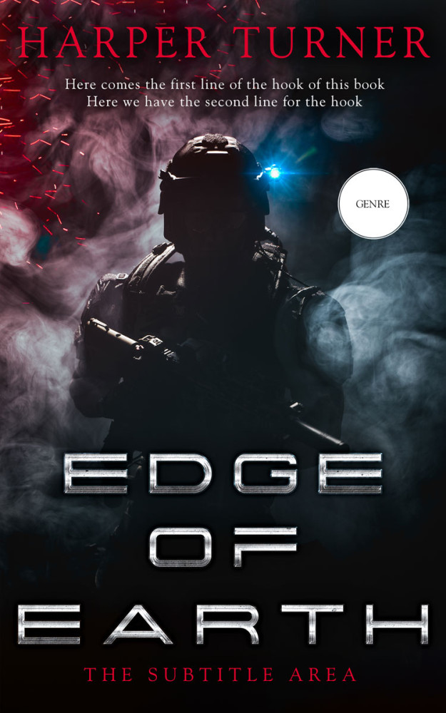 Front view of Thunder #12450 - Premade Mystery & Thriller & Suspense Book Cover | BookCoverZone