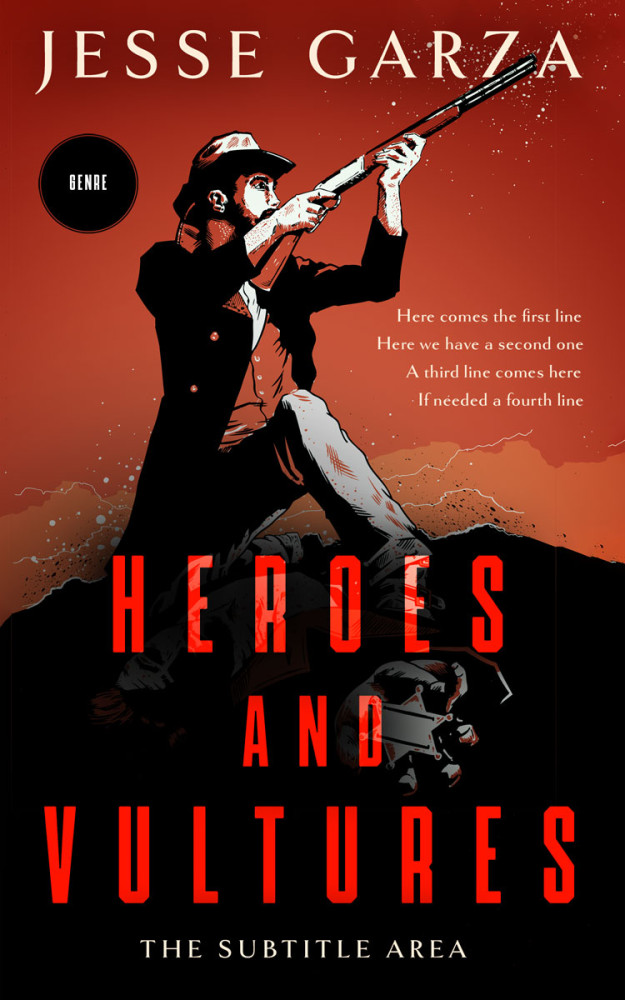 Front view of Mojo #12493 - Premade Historical Book Cover