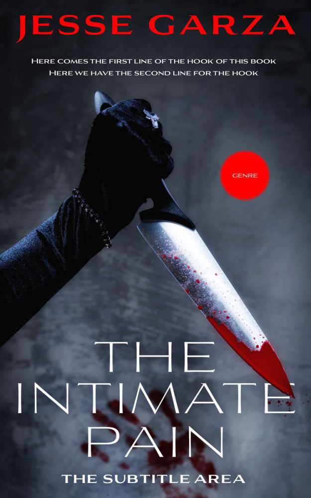 Front view of Tuna #12524 - Premade Mystery & Thriller & Suspense Book Cover