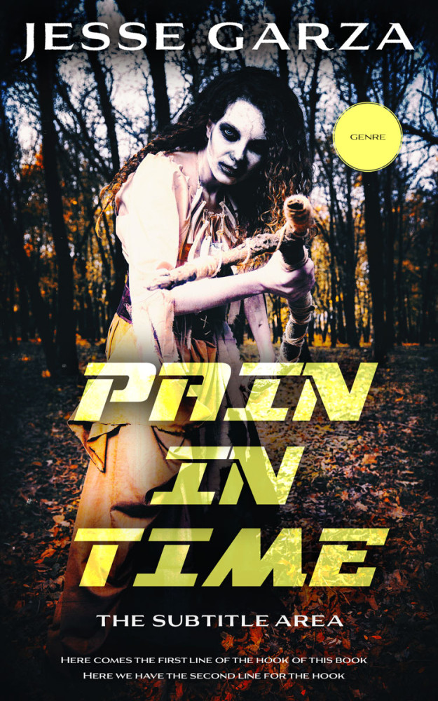 Front view of Thunder #12531 - Premade Mystery & Thriller & Suspense Book Cover