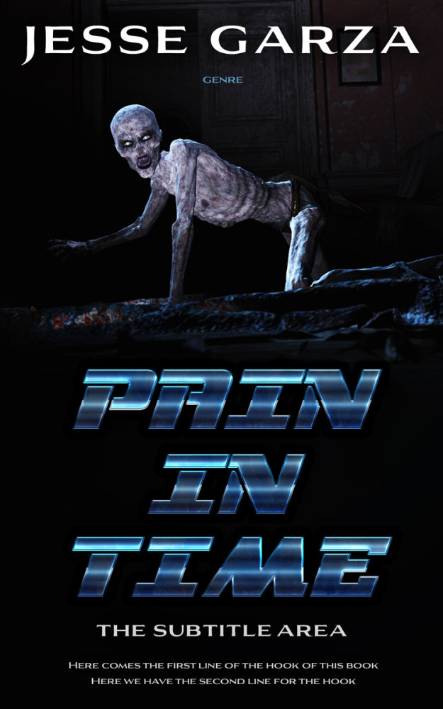 Front view of Woodsmoke #12537 - Premade Horror Book Cover