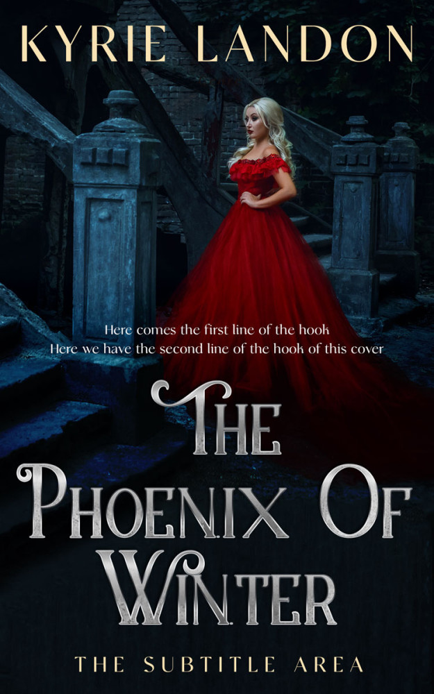 Front view of Bunker #12544 - Premade Fantasy Book Cover