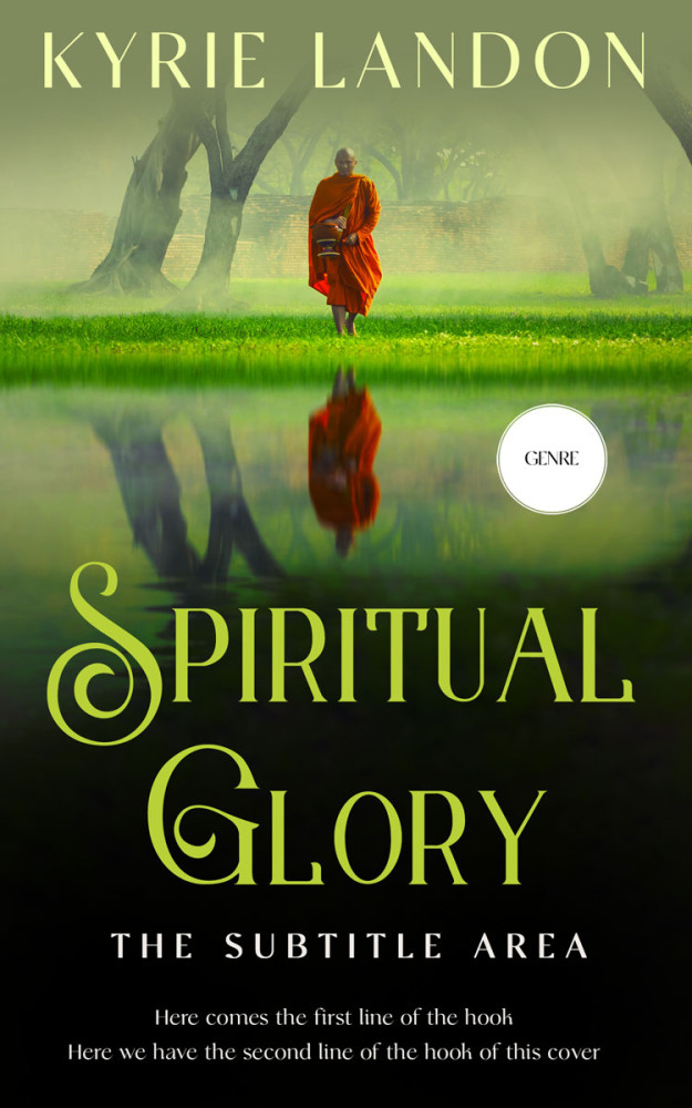 Front view of Gordons Green #12551 - Premade Religion & Spirituality Book Cover