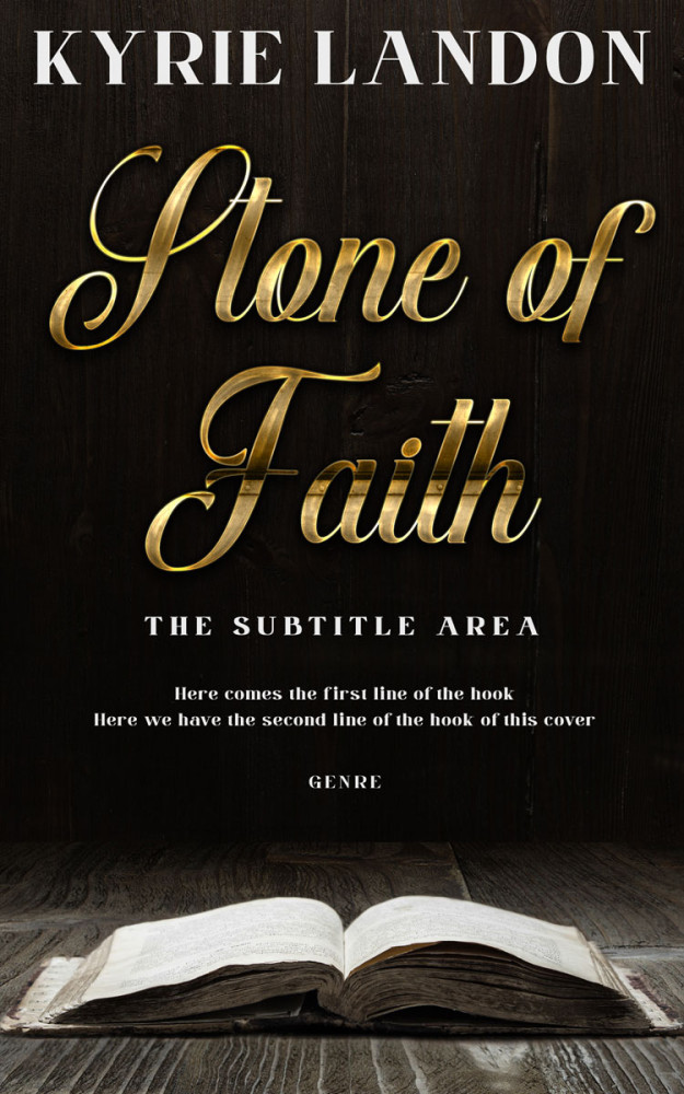 Front view of Oil #12573 - Premade Religion & Spirituality Book Cover | BookCoverZone