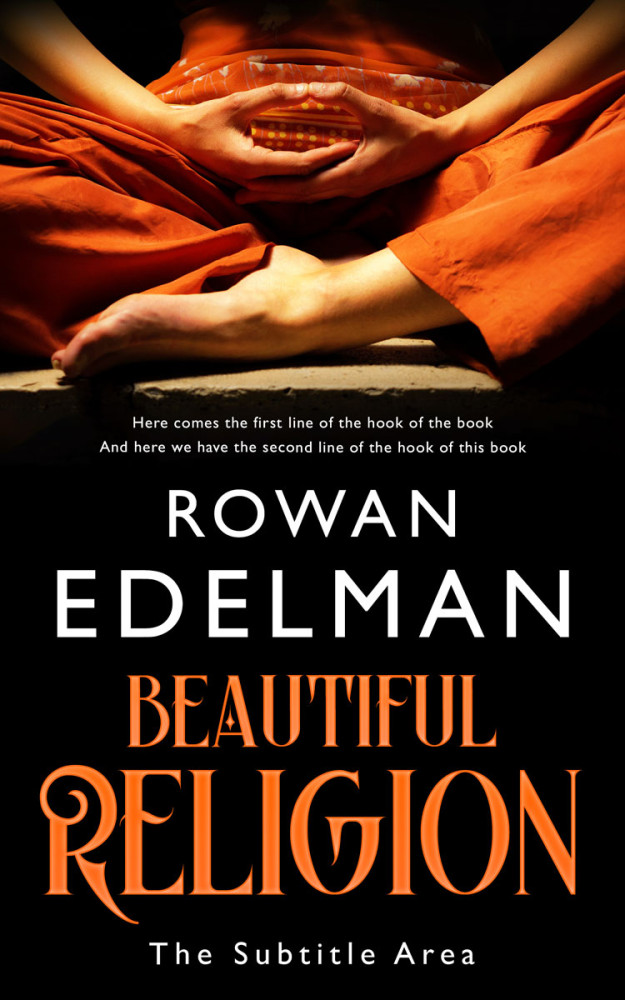 Front view of Piper #12582 - Premade Religion & Spirituality Book Cover